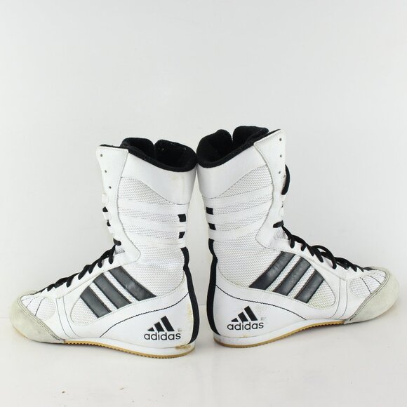 Rare Vintage Adidas Hi Top Boxing MMA Lace Shoes Women (6 US) - Picture 1 of 11